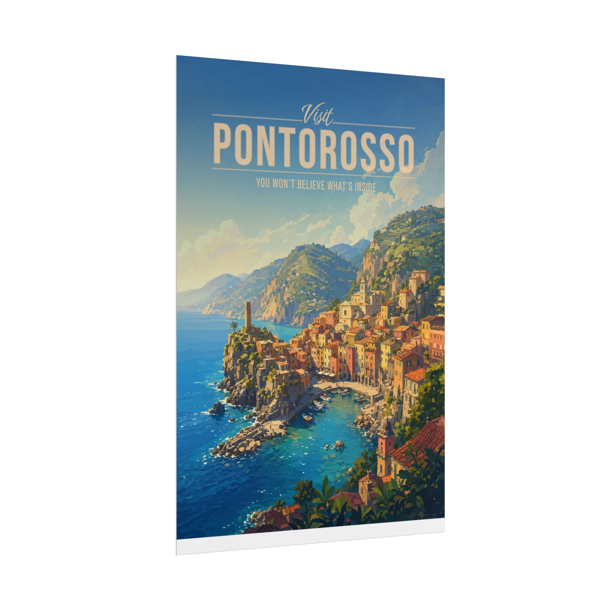 Pontorosso Travel Poster