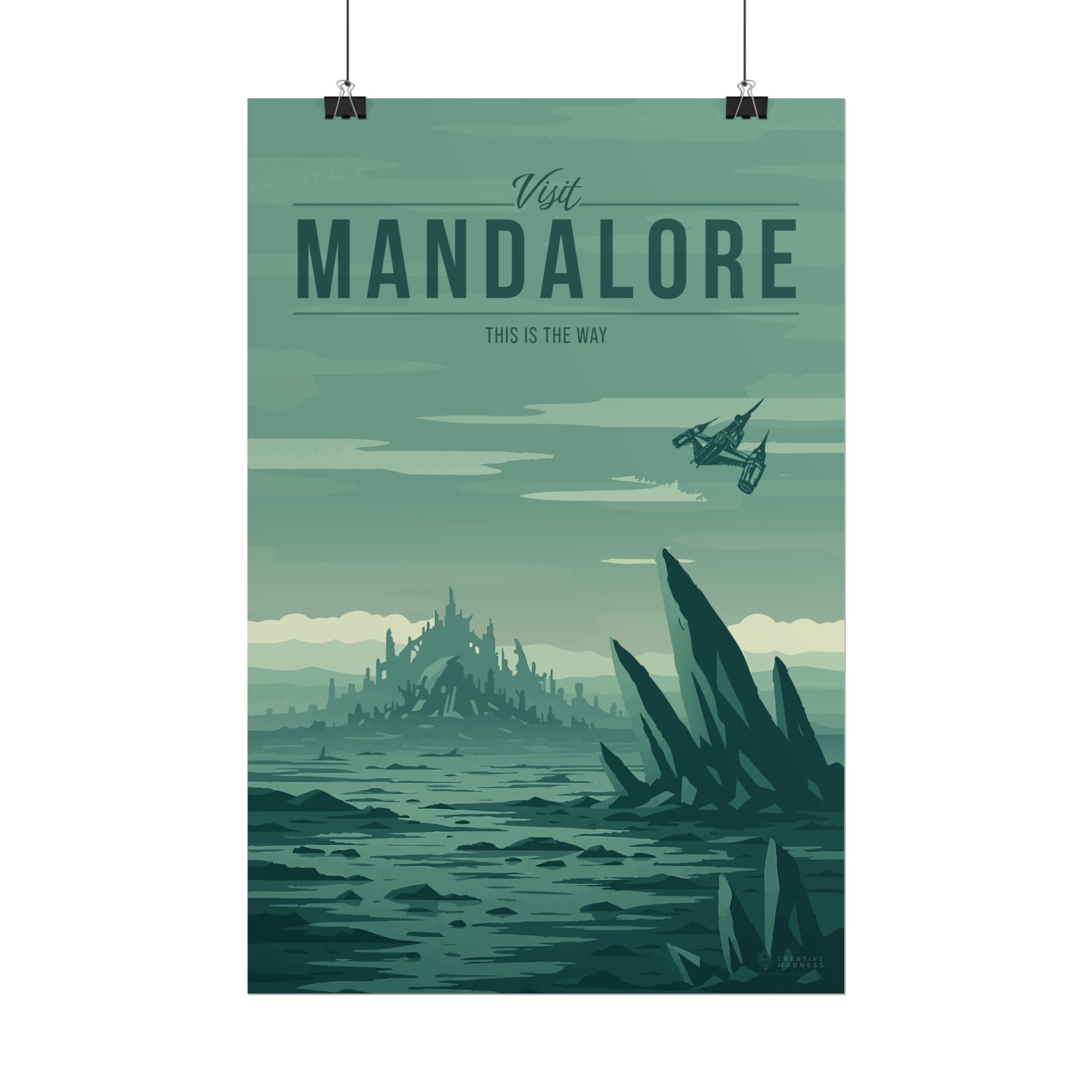Mandalore Travel Poster