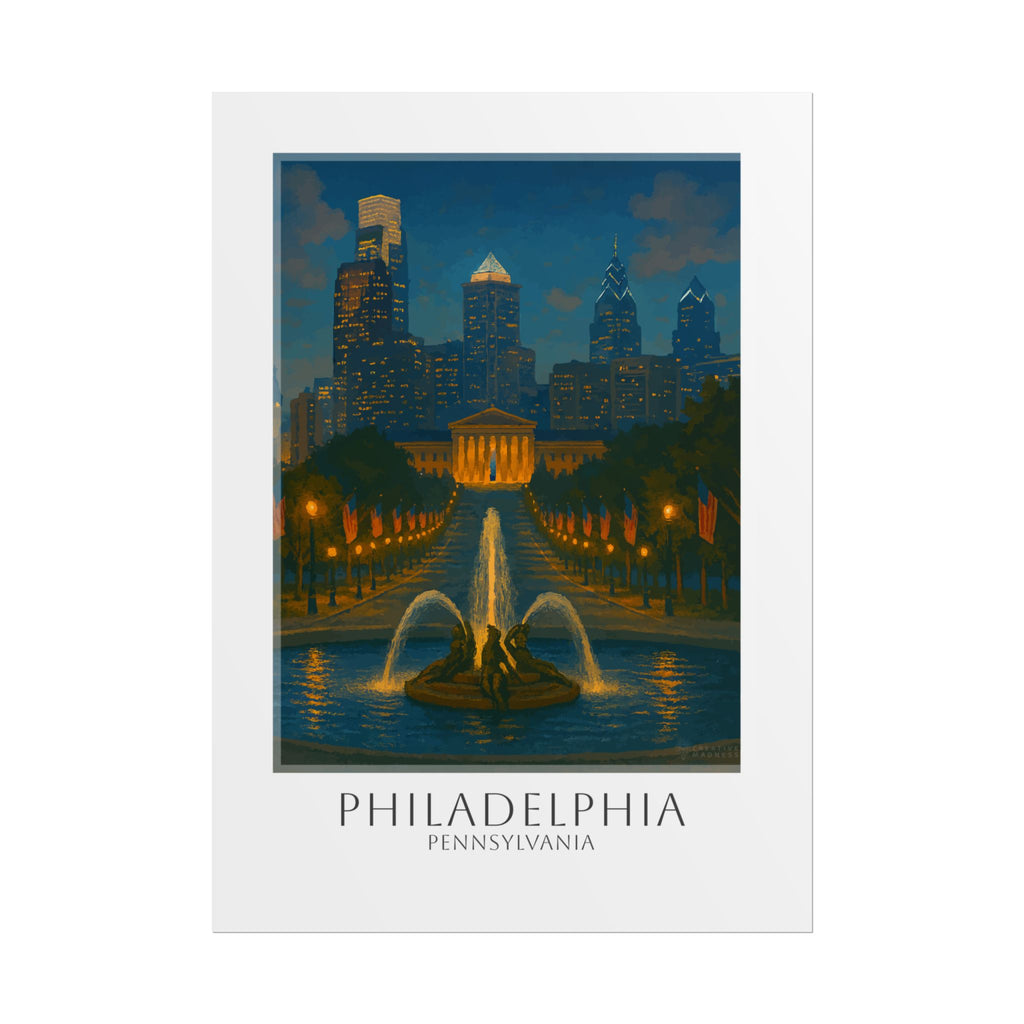 Philadelphia Travel Poster