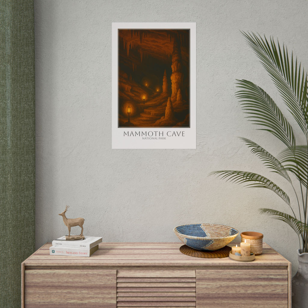 MAMMOTH CAVE * Travel Poster * National Park Wall Art