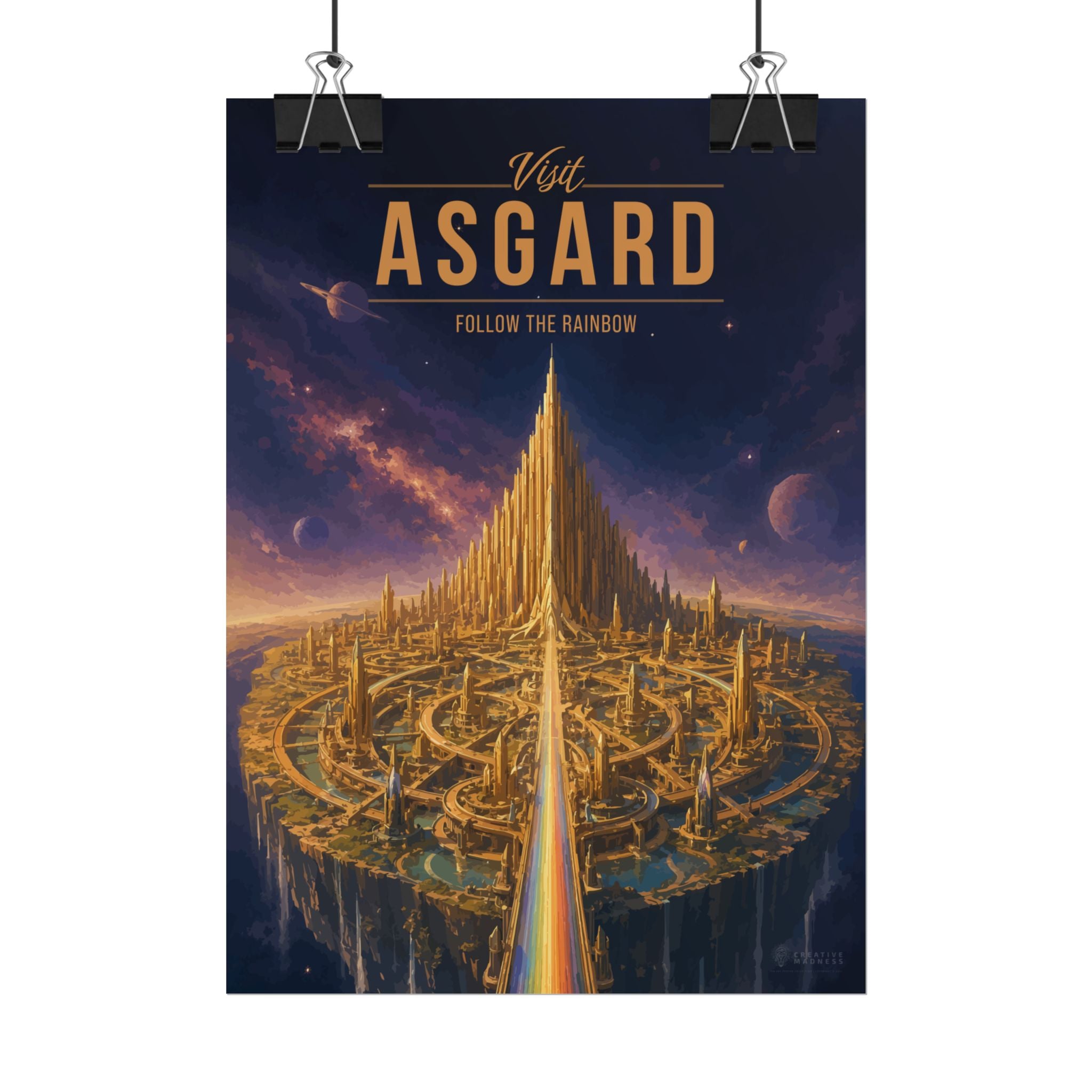 Asgard Travel Poster