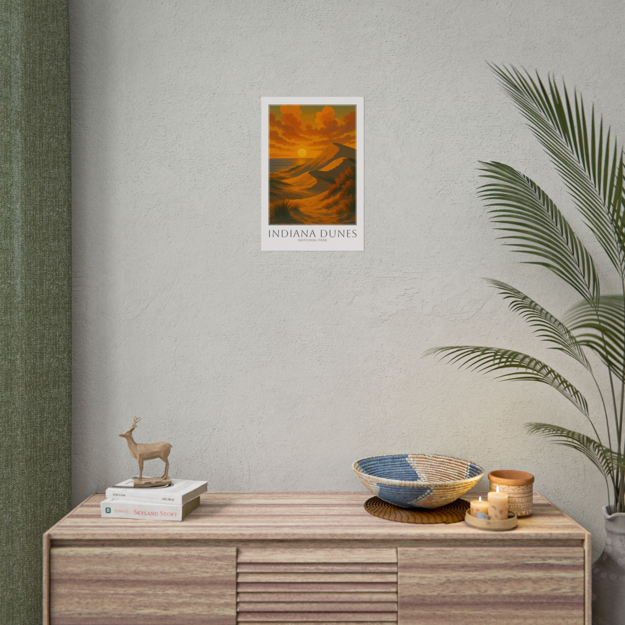 INDIANA DUNES * Travel Poster * National Park Wall Art