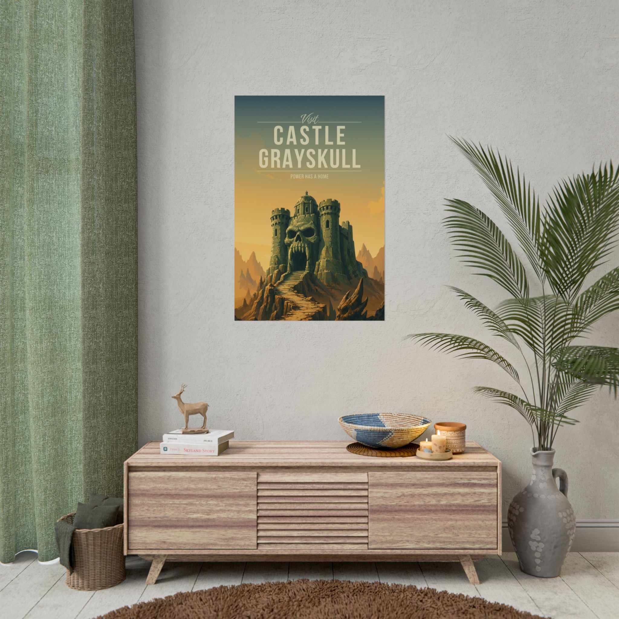 Castle Grayskull Travel Poster