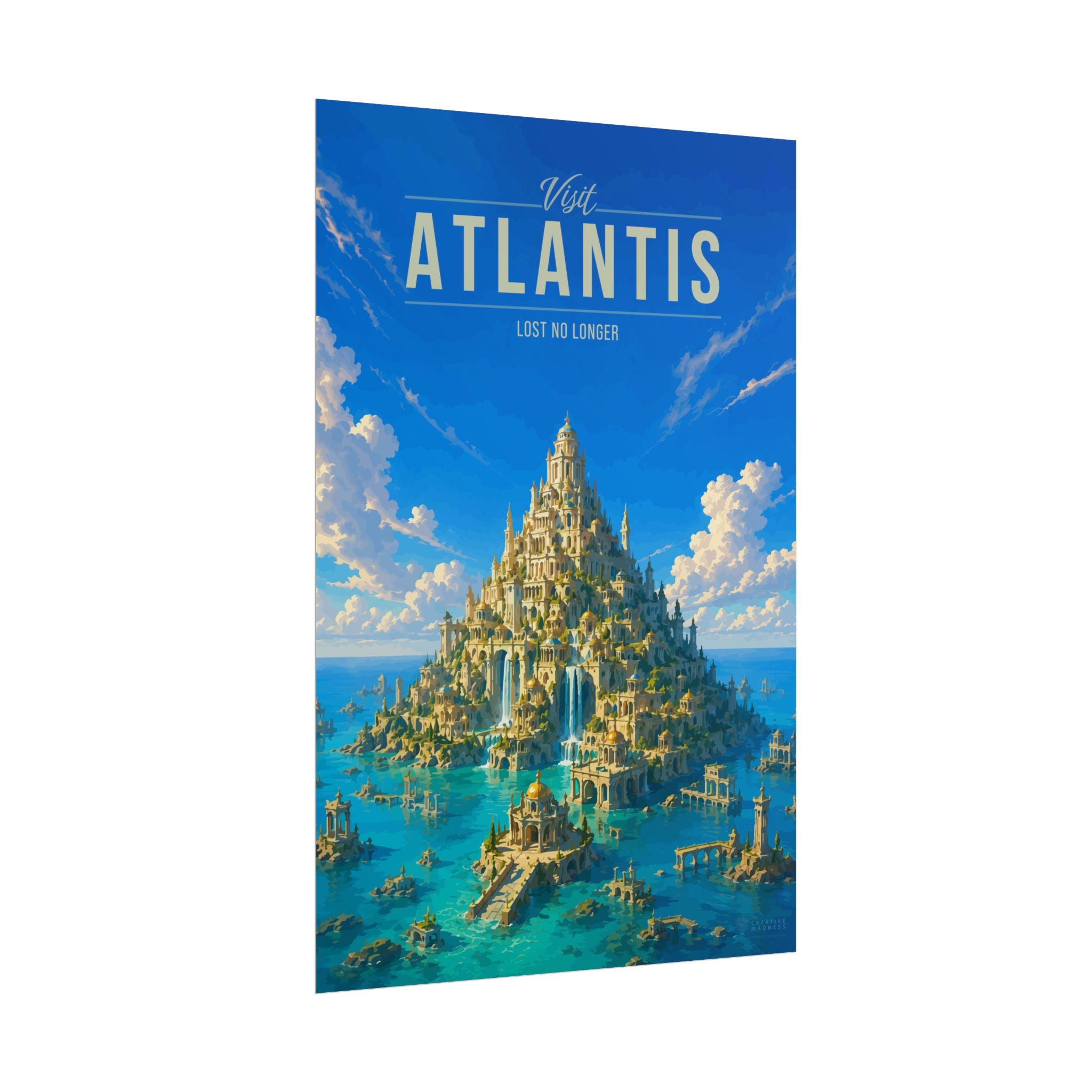 Atlantis Travel Poster