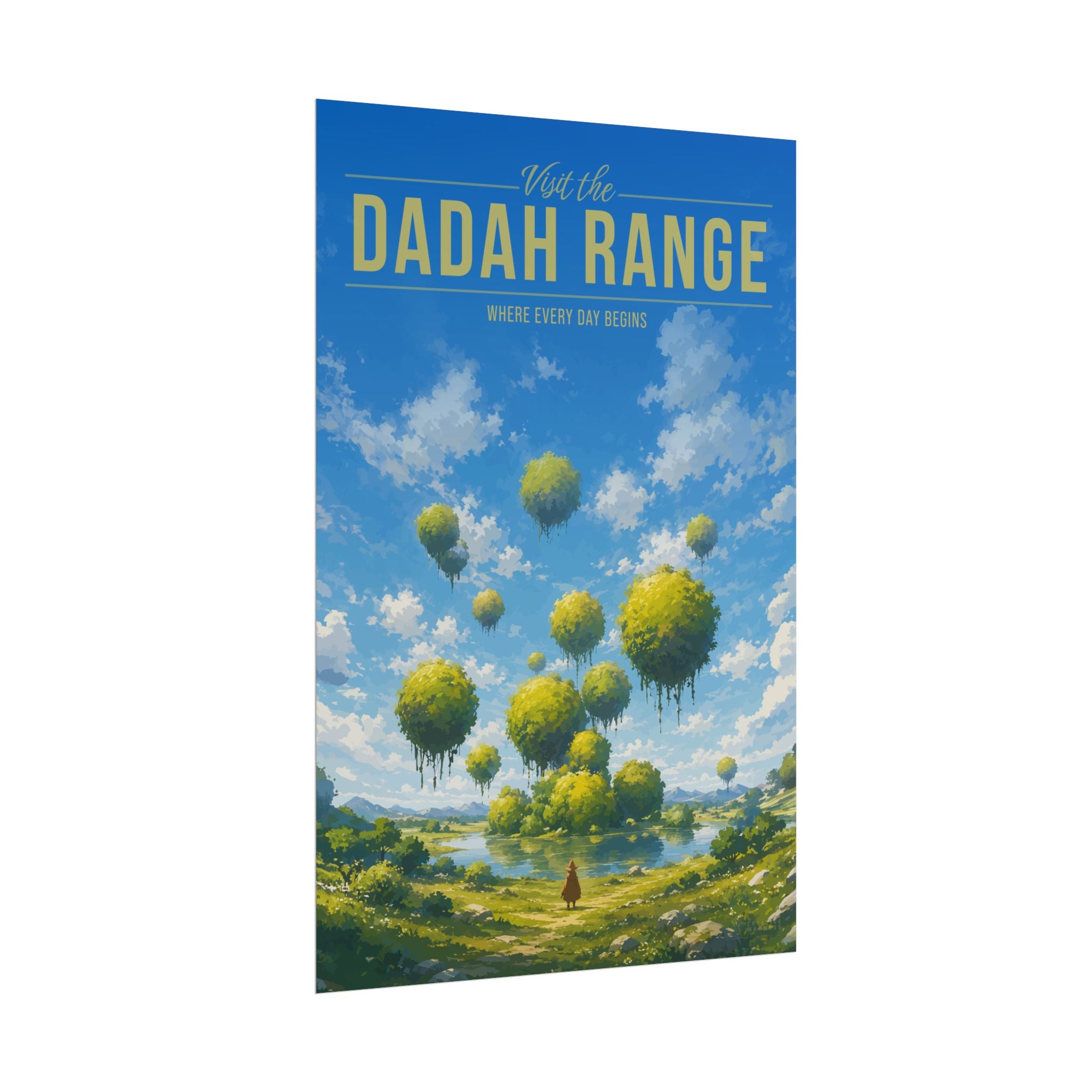 Dadah Range Travel Poster