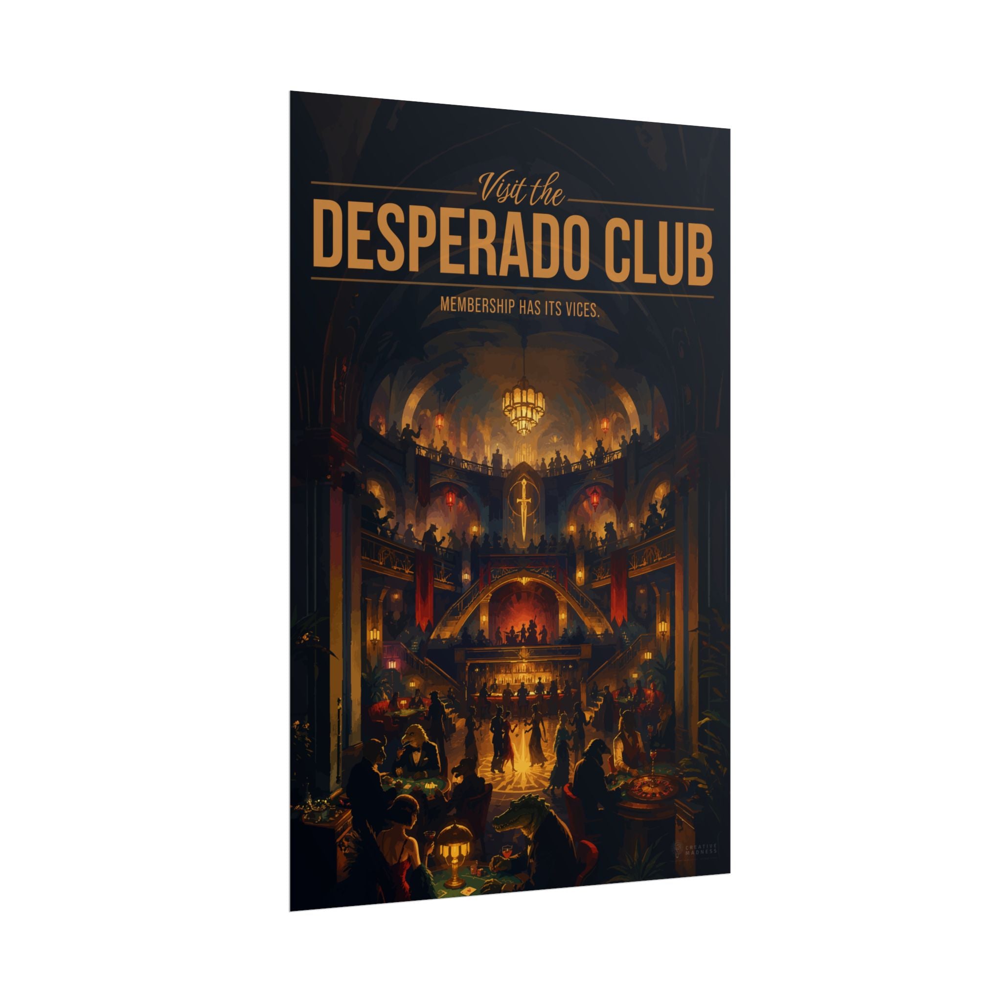 Desperado Club Travel Poster