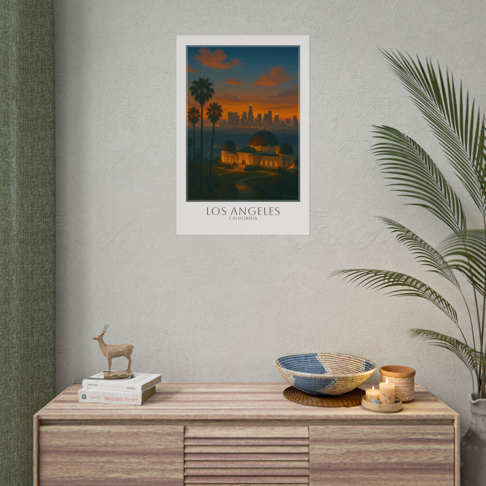 Los Angeles Travel Poster