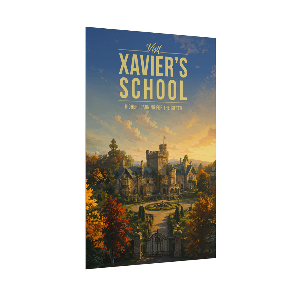 Xaviers School Travel Poster