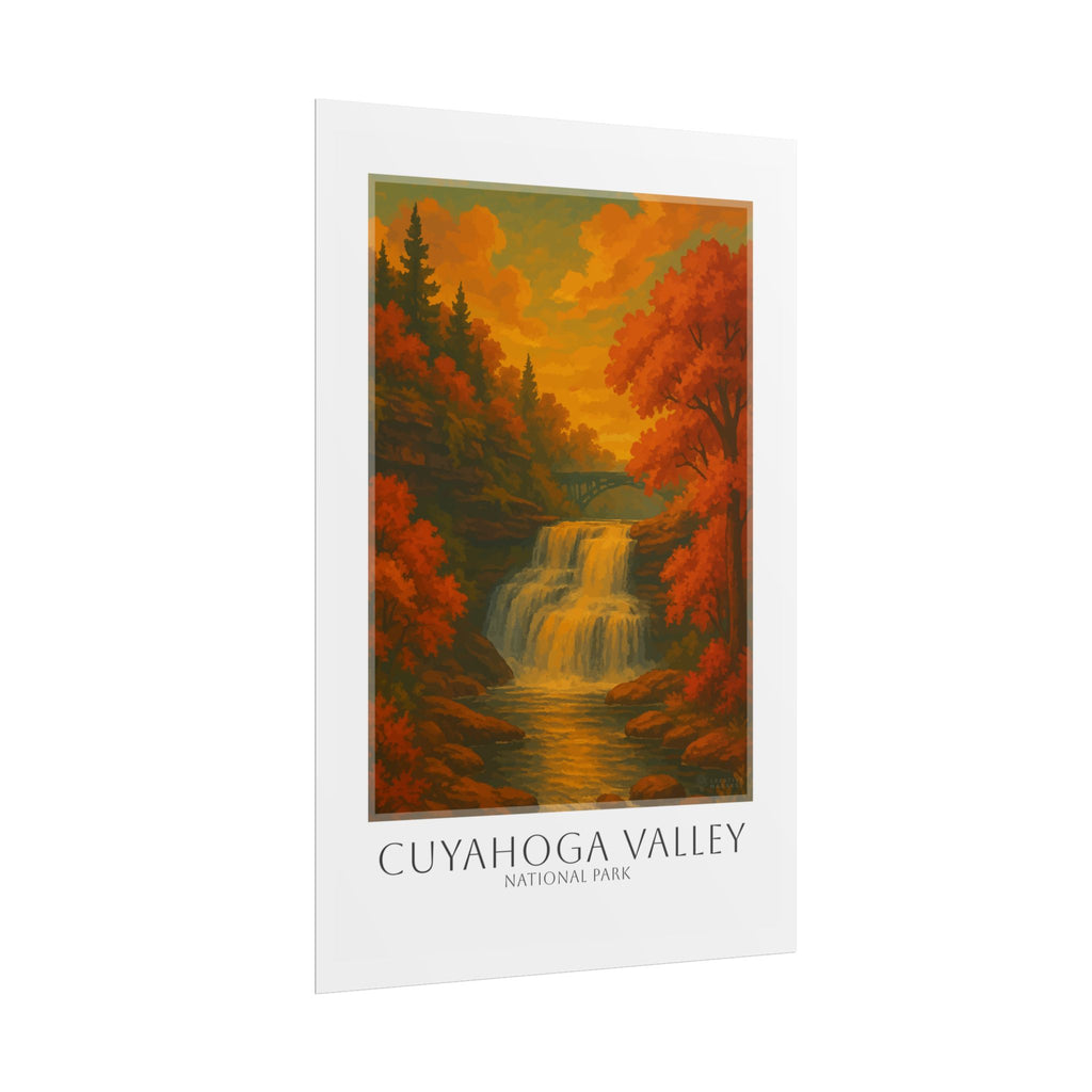 CUYAHOGA VALLEY  * Travel Poster * National Park Wall Art