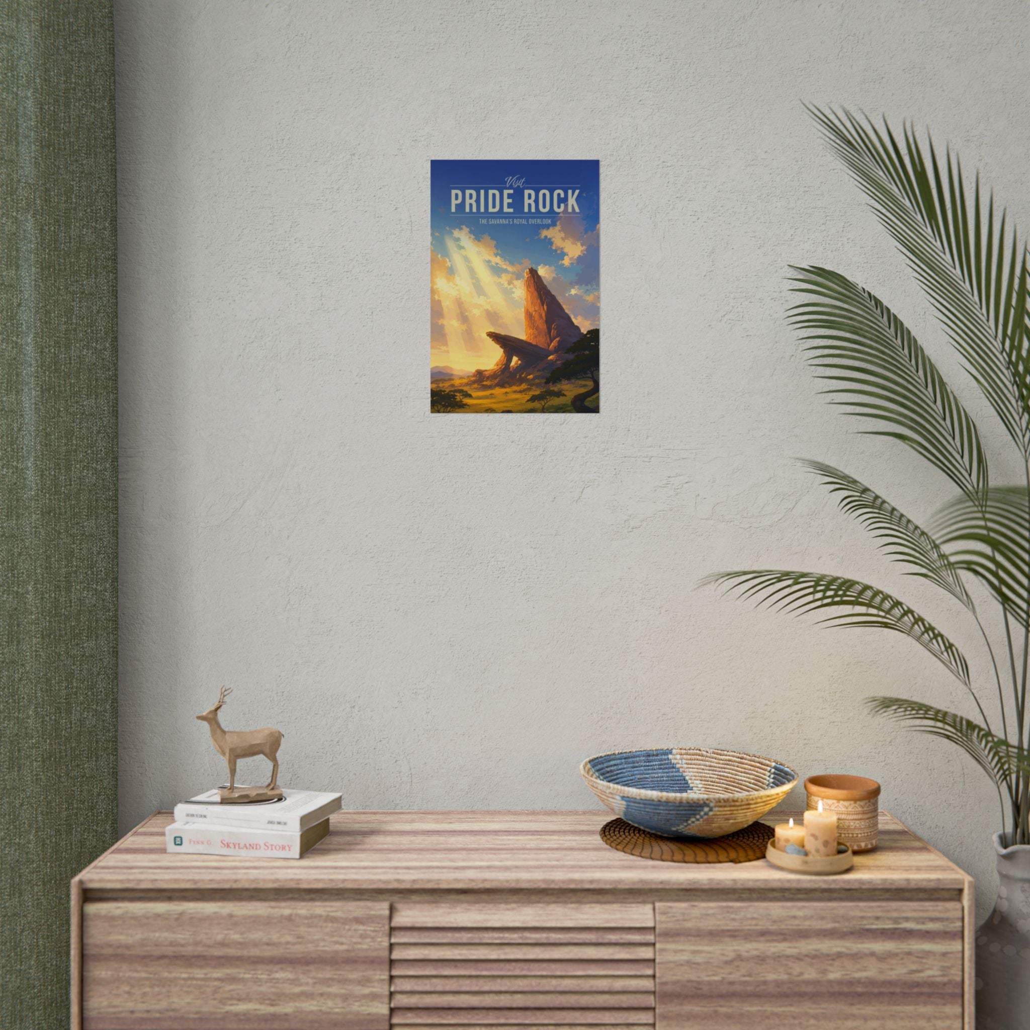 Pride Rock Travel Poster