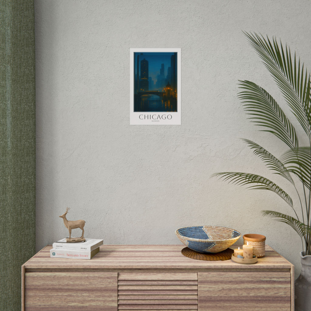 Chicago Travel Poster