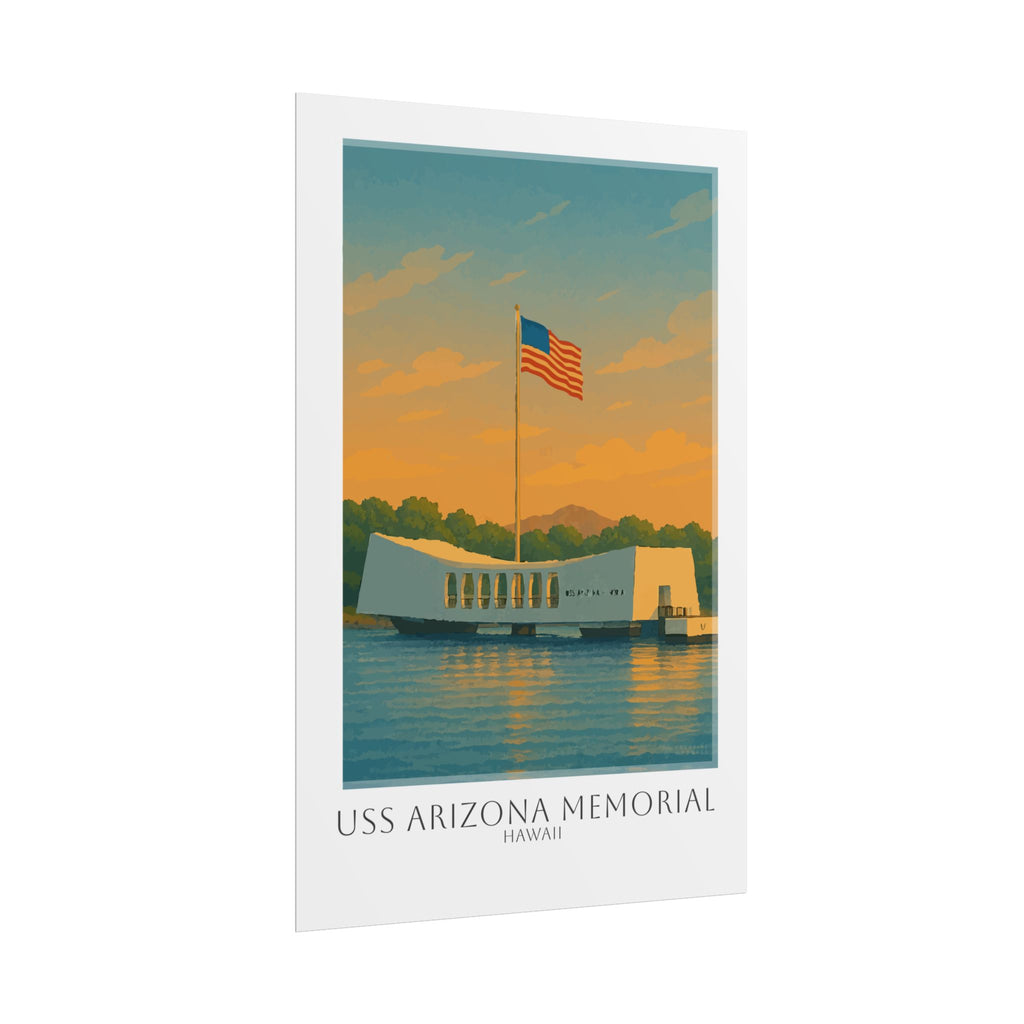 Uss Arizona Memorial Travel Poster
