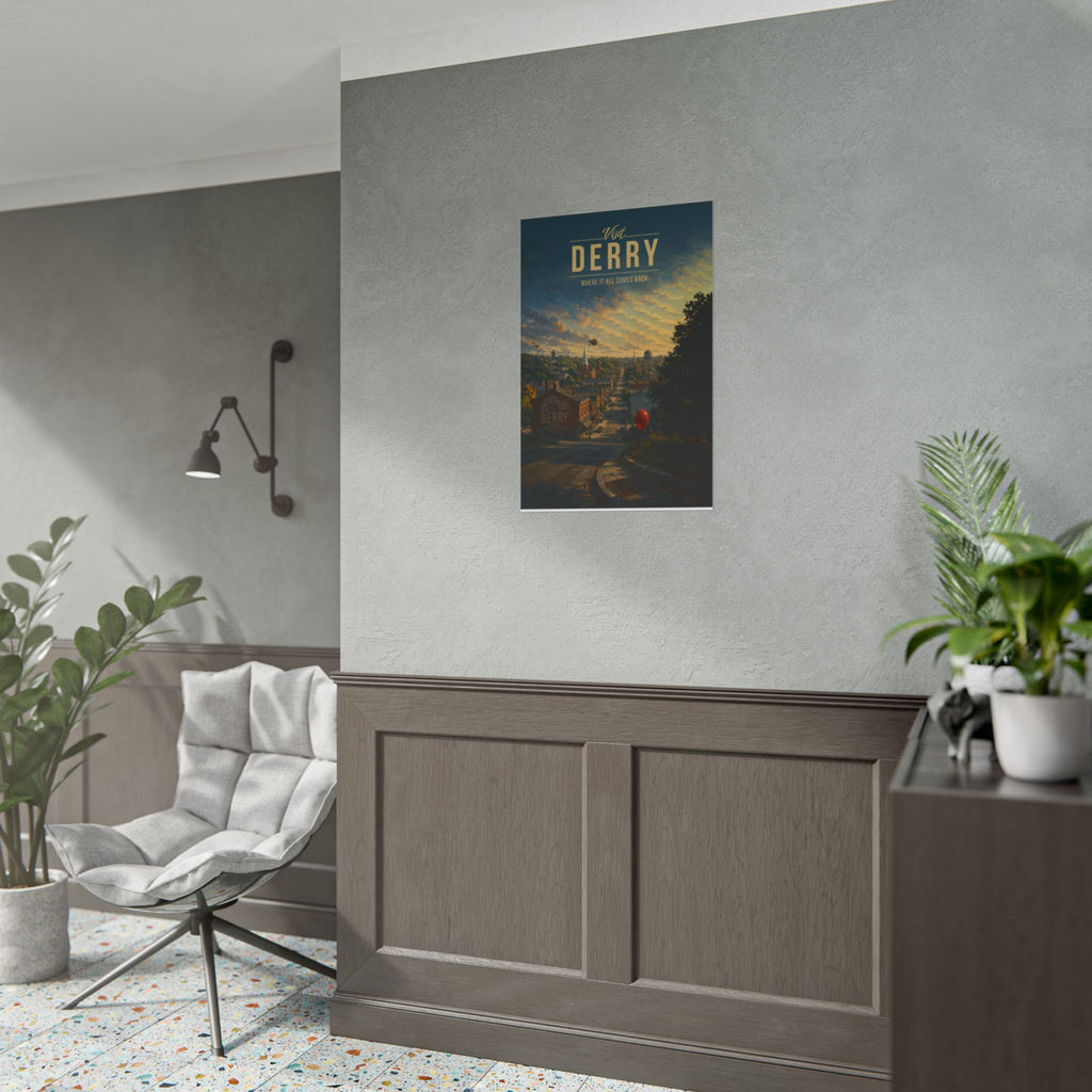 Derry Travel Poster
