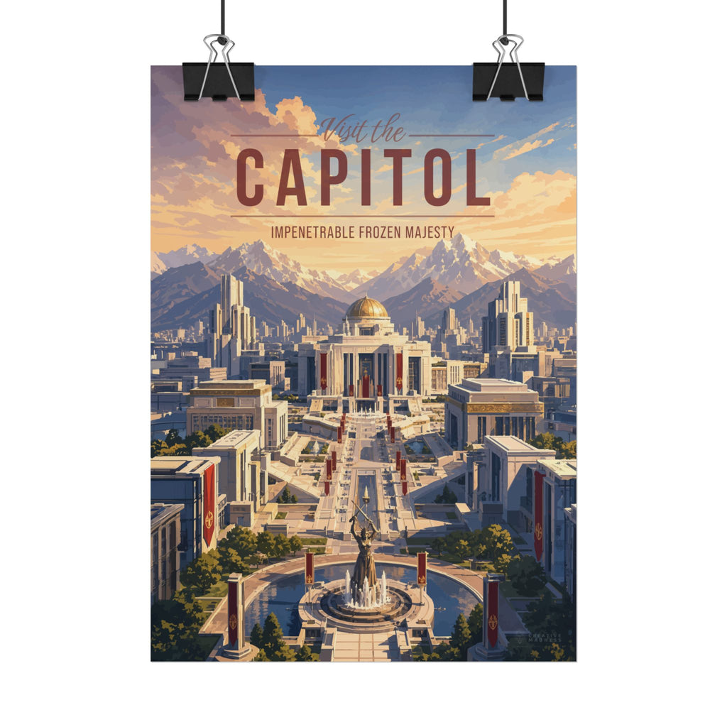 The Capitol Travel Poster