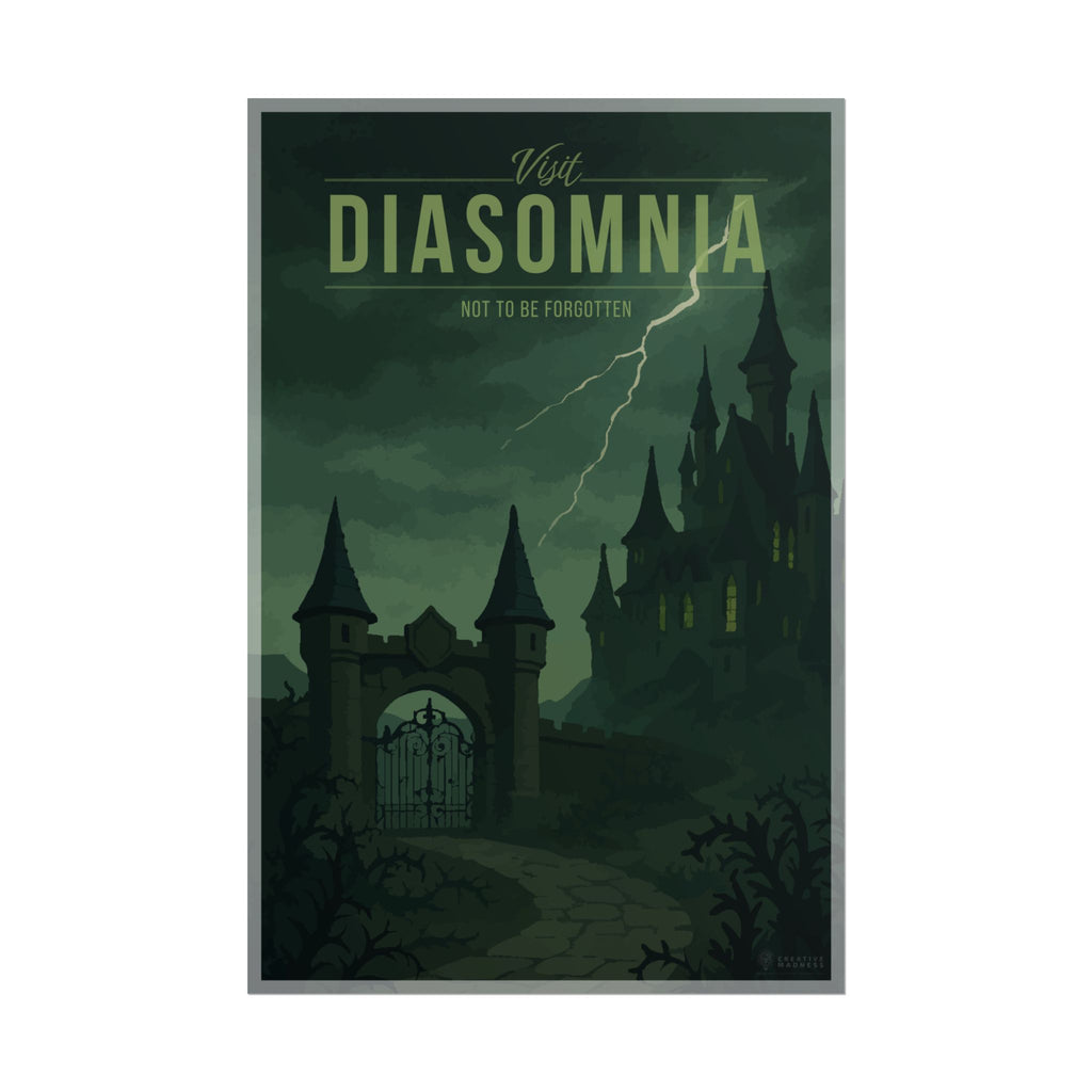 Diasomnia Travel Poster