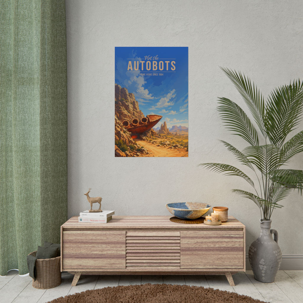 Autobots Travel Poster