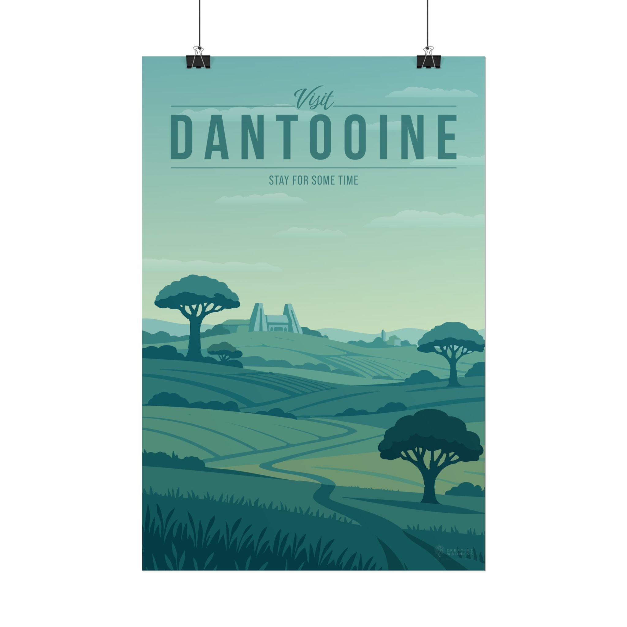 Dantooine Travel Poster