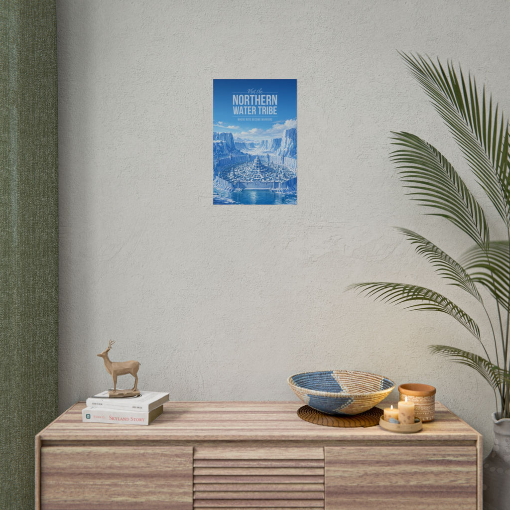 Northern Water Tribe Travel Poster