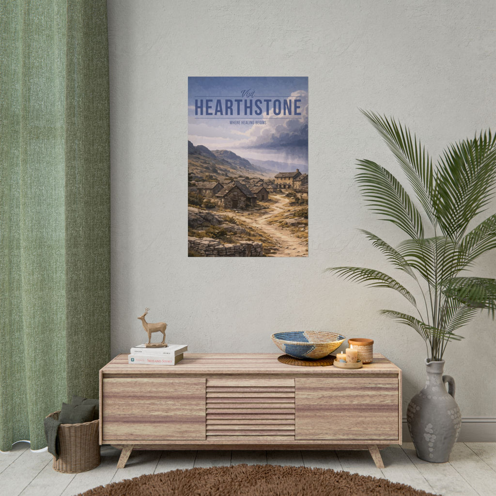 Hearthstone Travel Poster