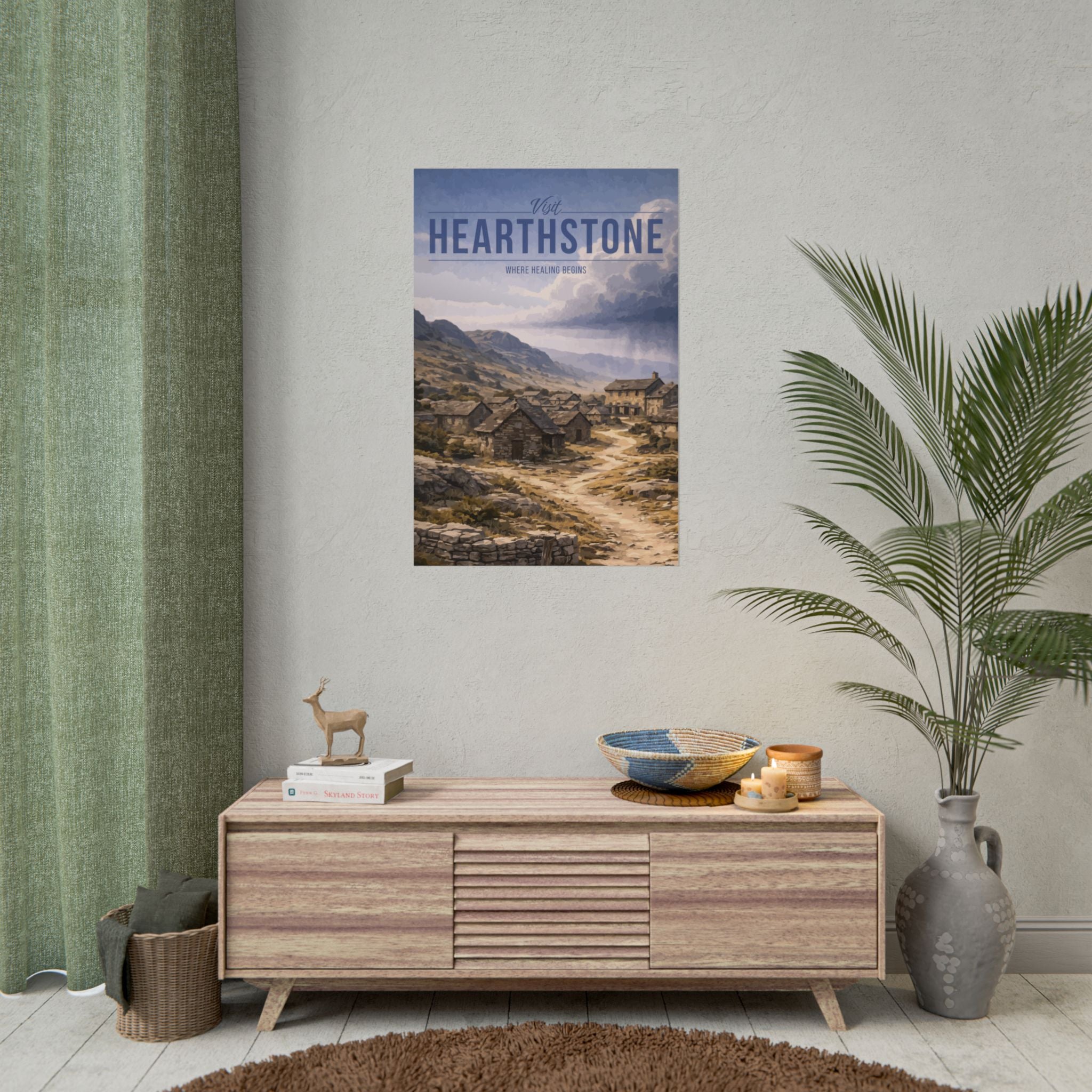 Hearthstone Travel Poster