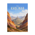 Kholinar Travel Poster