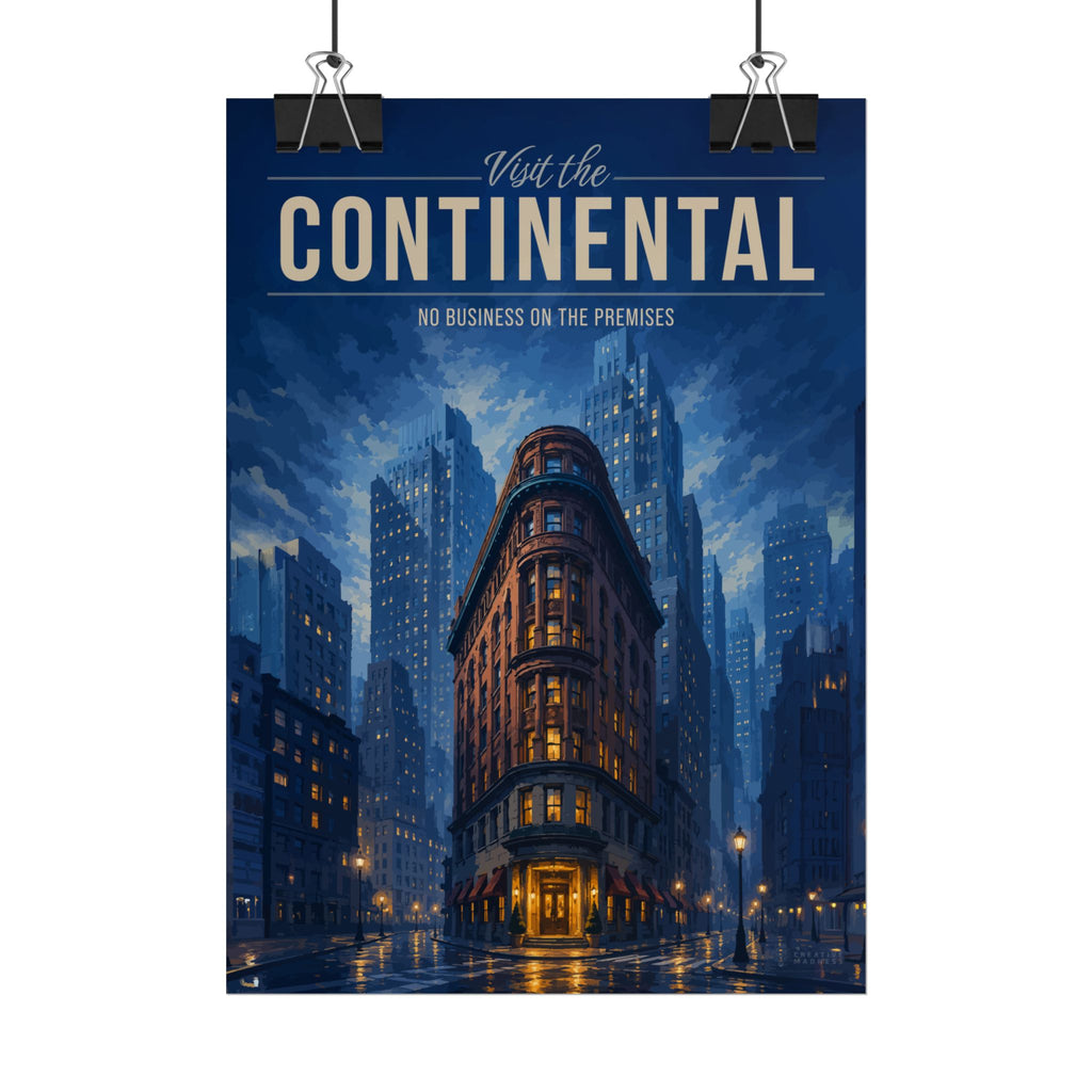 Continental Travel Poster