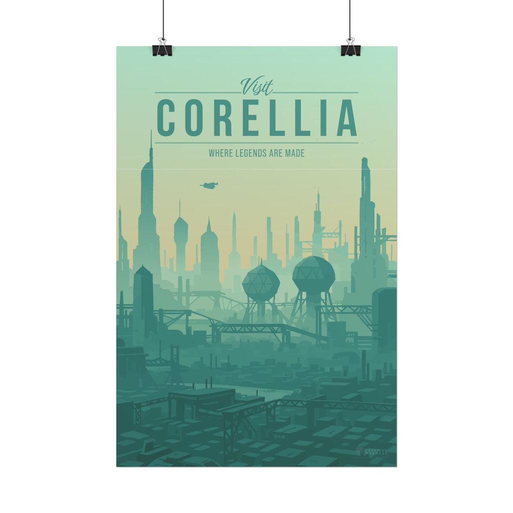 Corellia Travel Poster