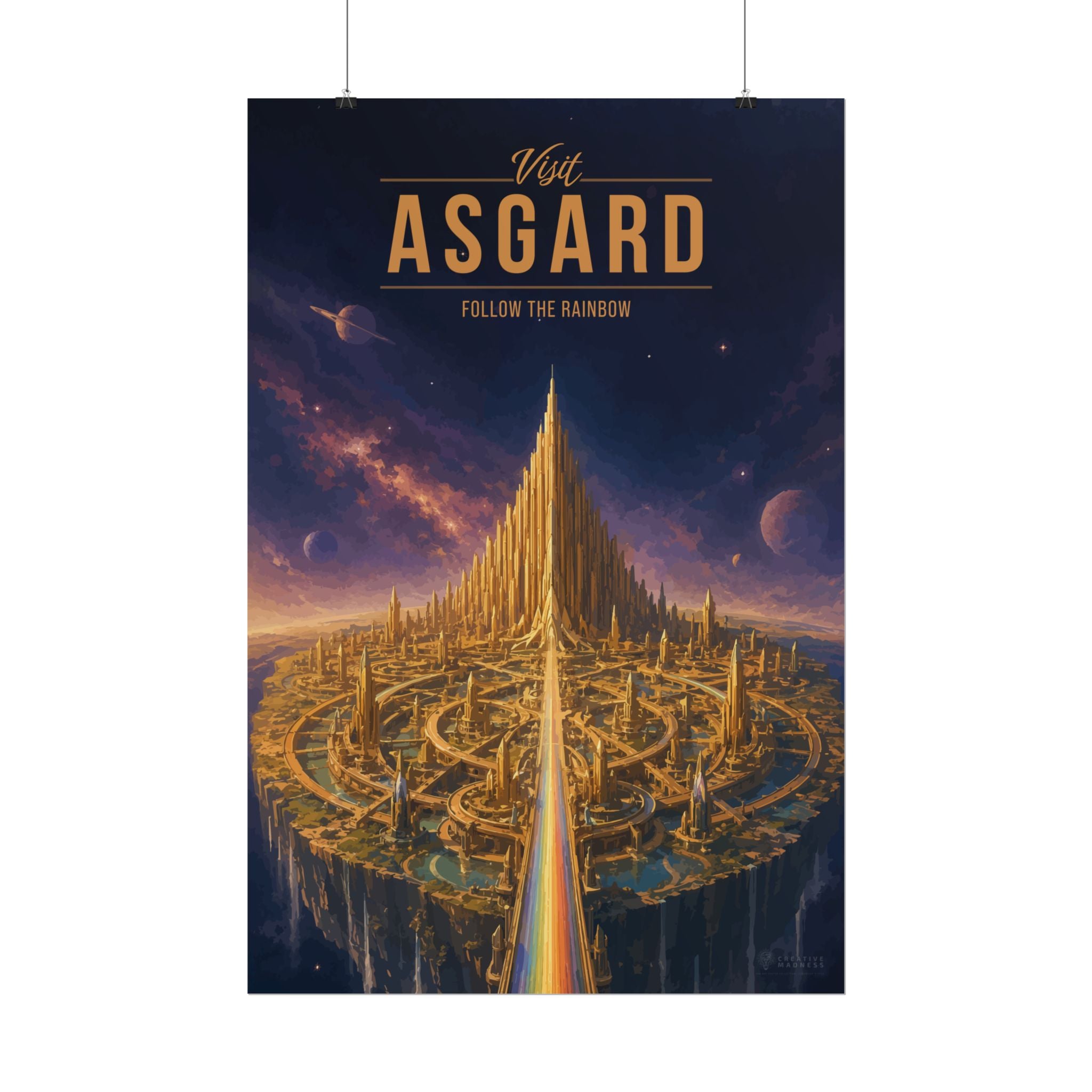 Asgard Travel Poster