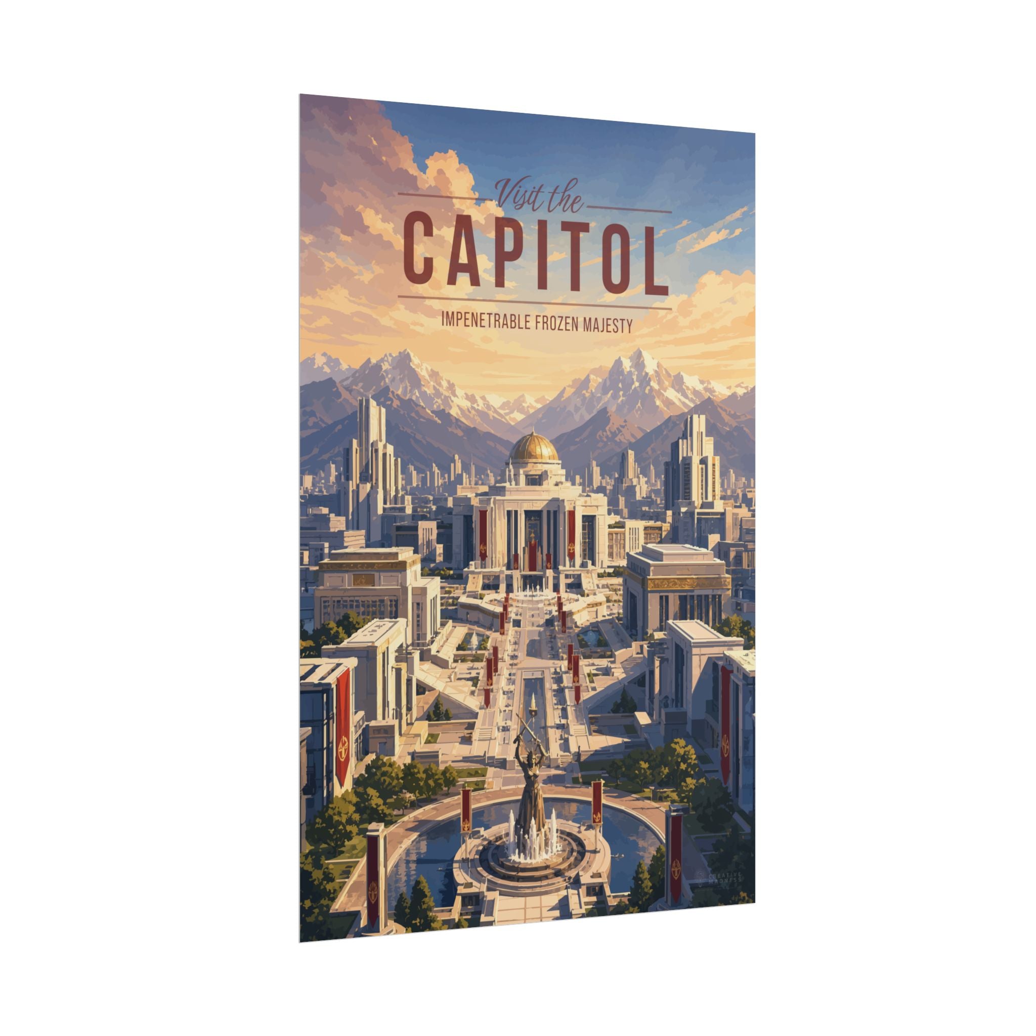 The Capitol Travel Poster