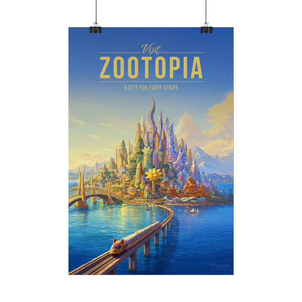 Zootopia Travel Poster