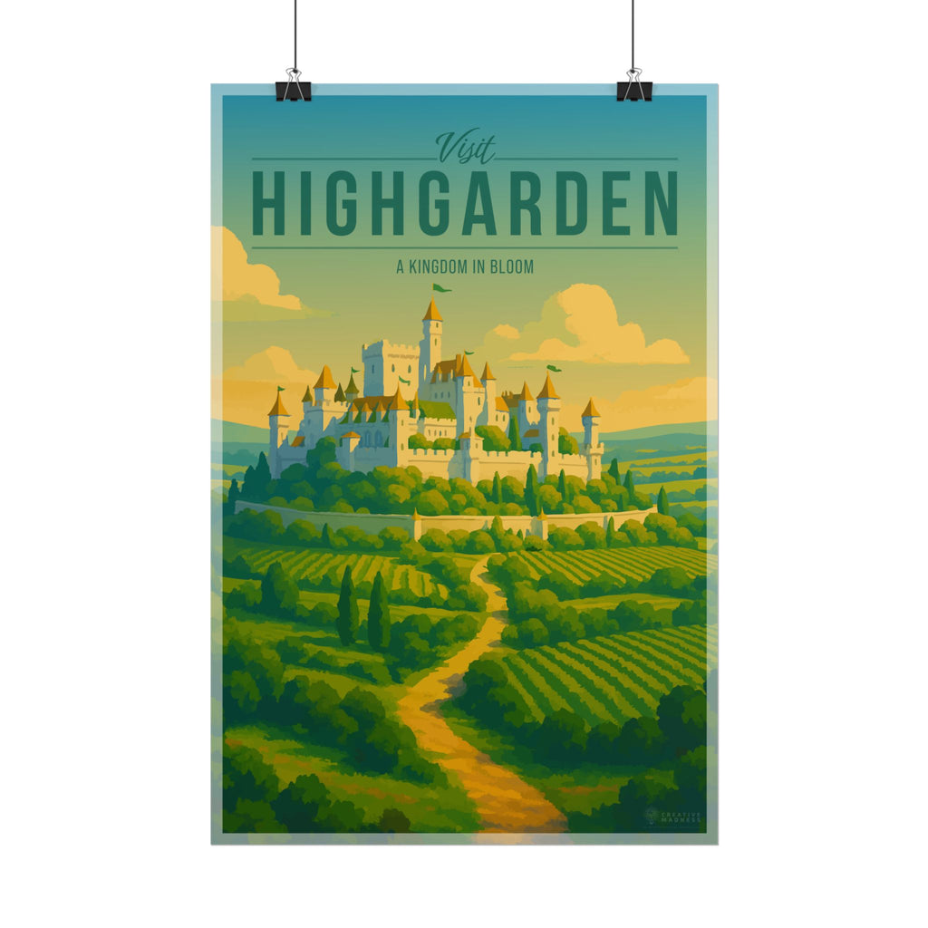 Highgarden Travel Poster