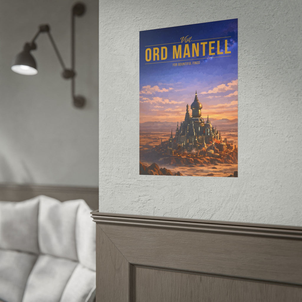 Ord Mantell Travel Poster