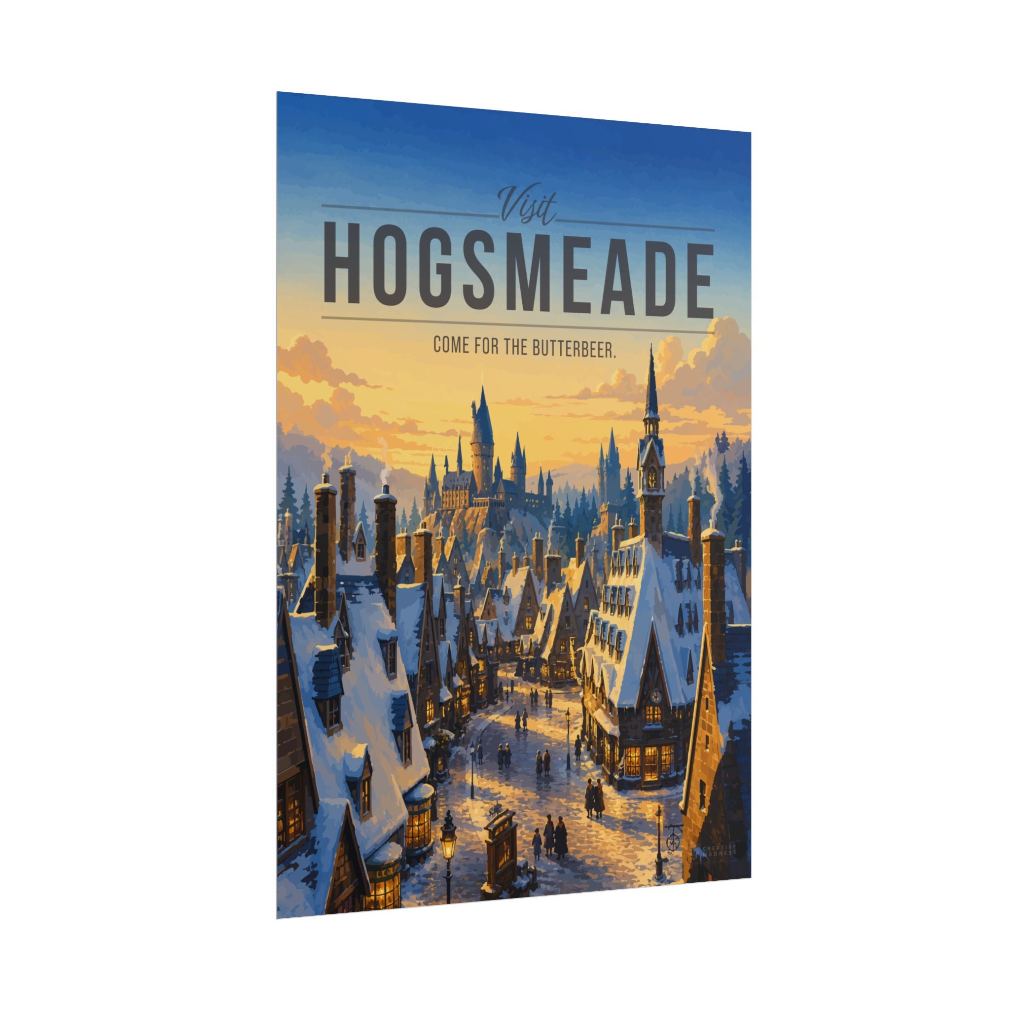 Hogsmeade Travel Poster