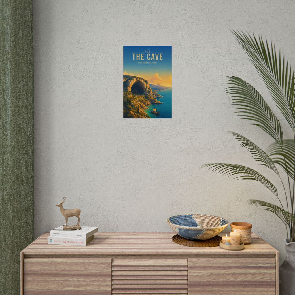 The Cave Travel Poster