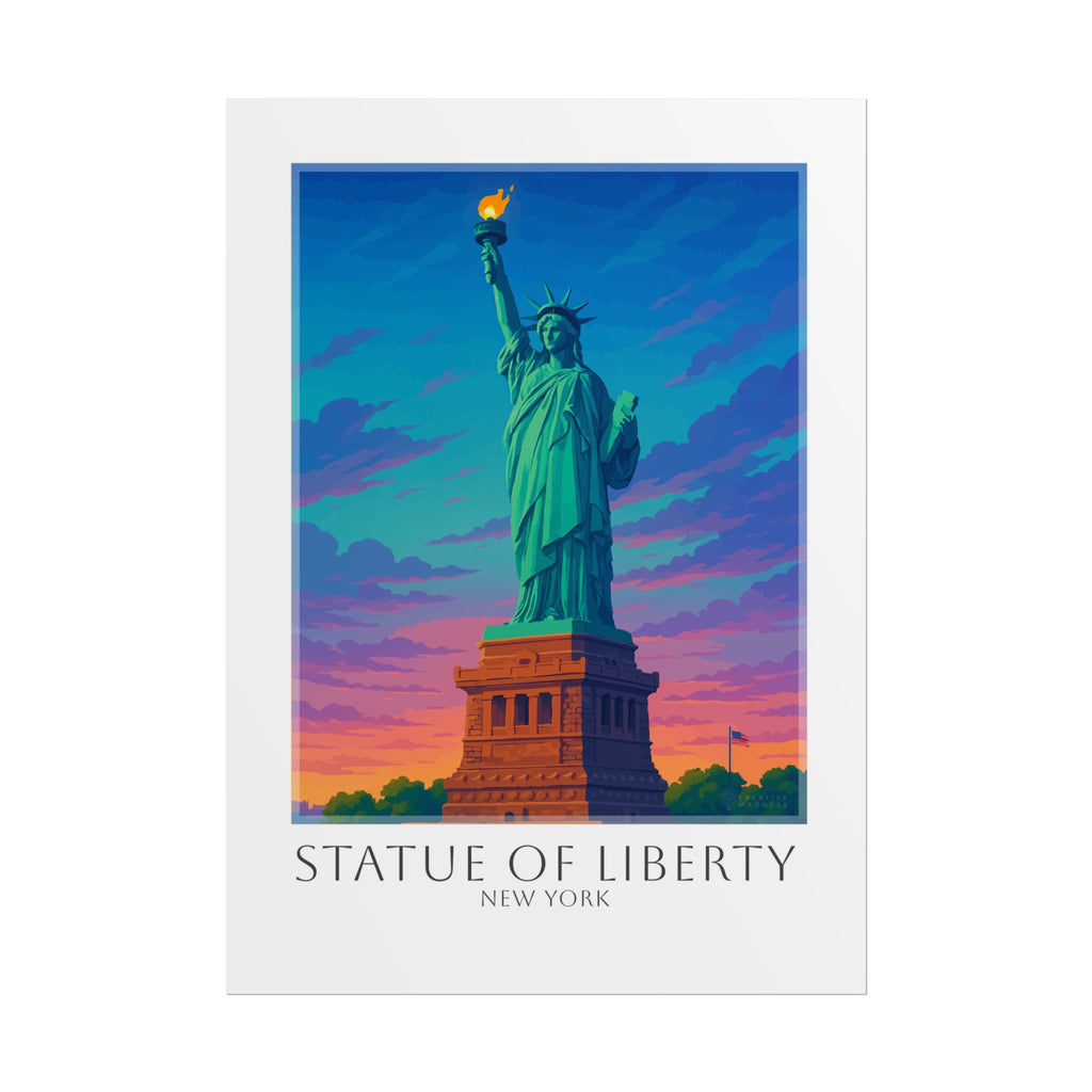 Statue Of Liberty Travel Poster