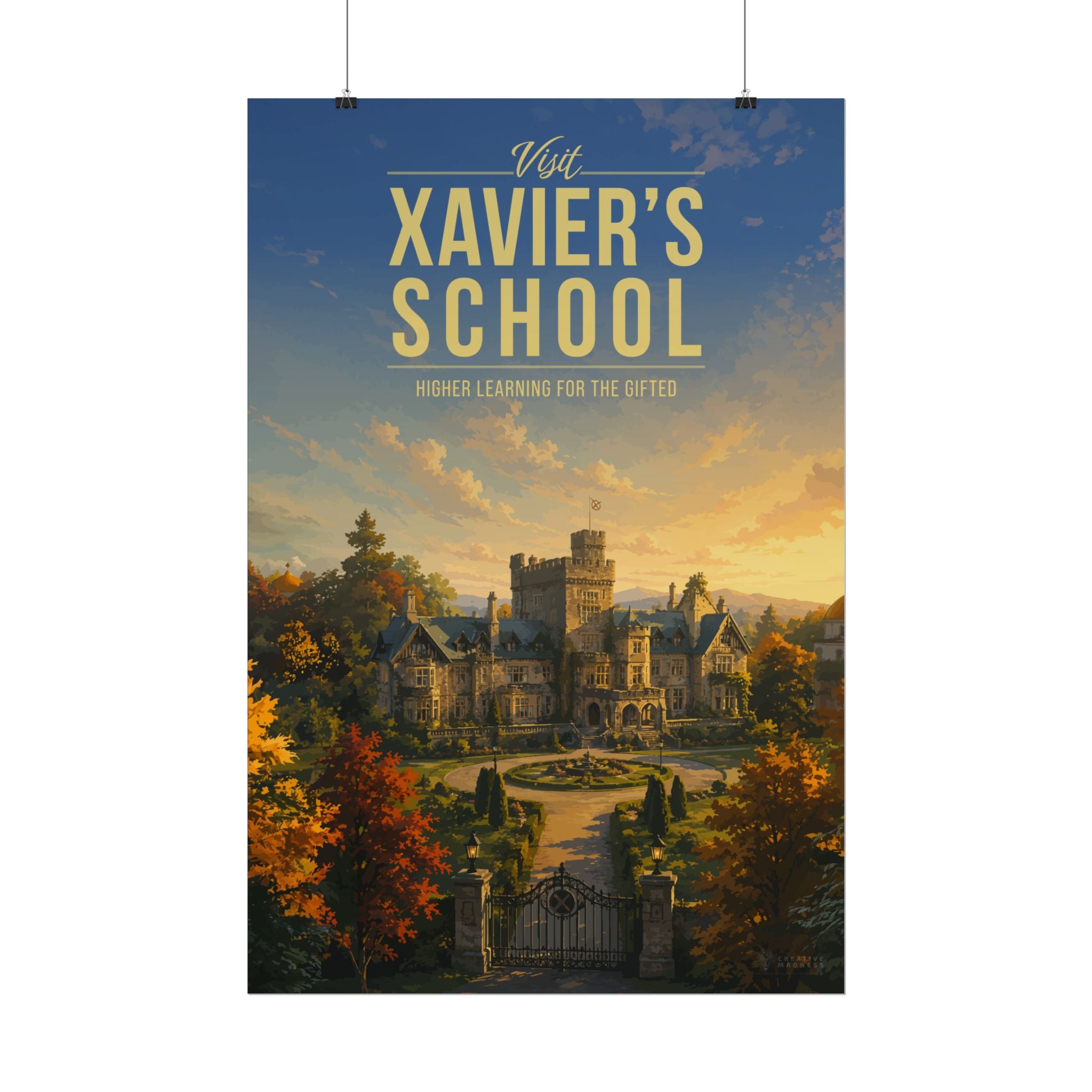 Xaviers School Travel Poster