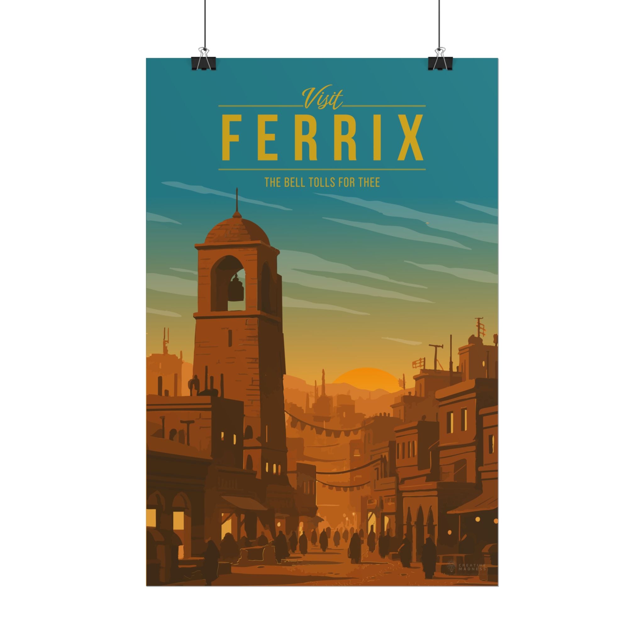 Ferrix Travel Poster