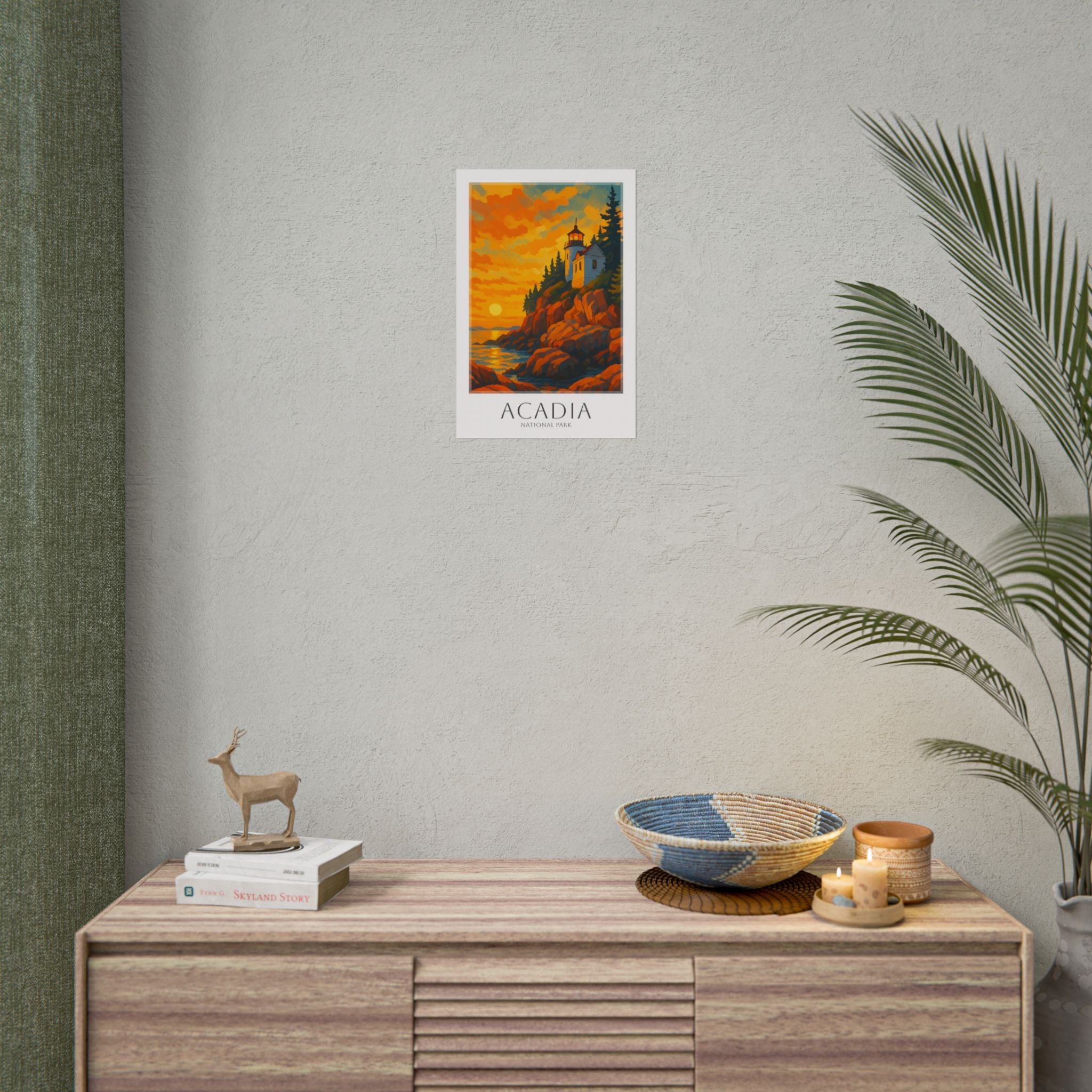 ACADIA * Travel Poster * National Park Wall Art