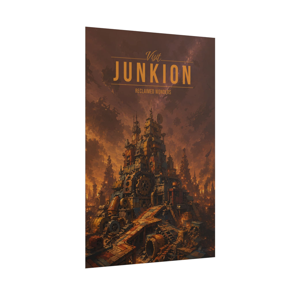 Junkion Travel Poster