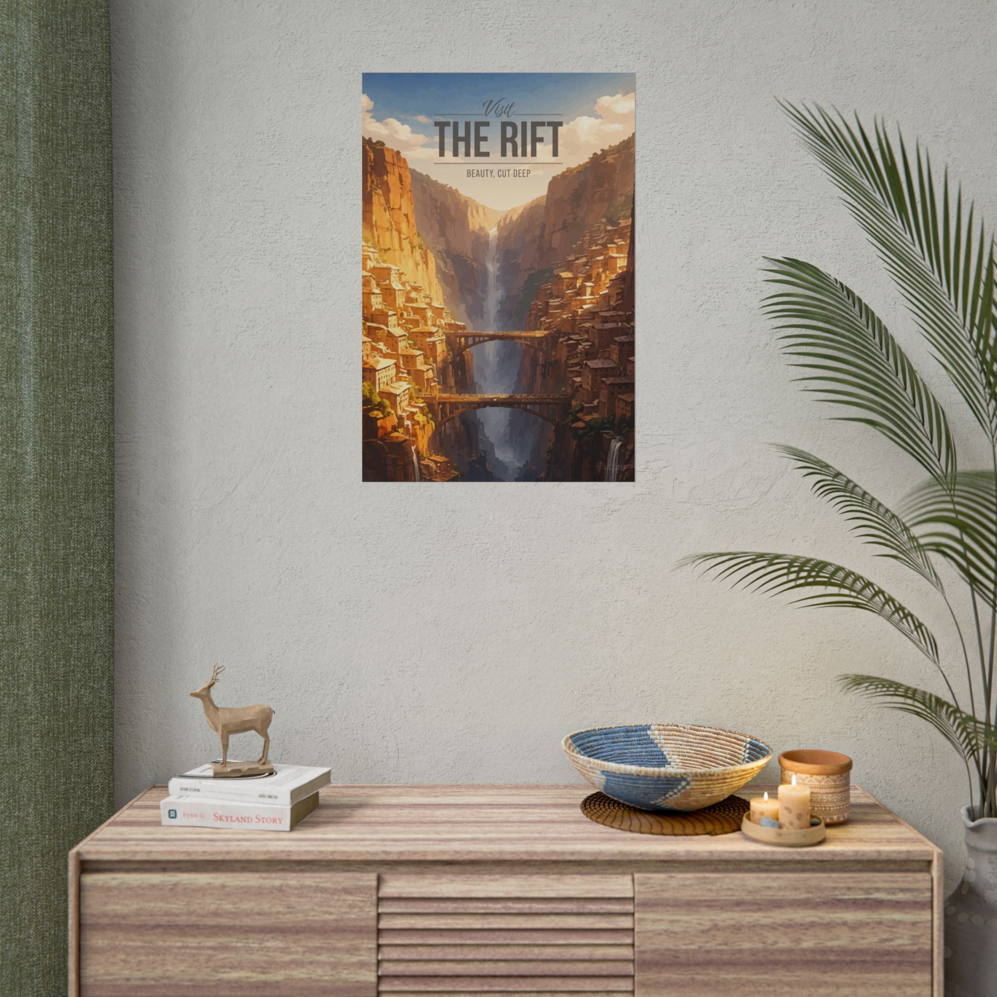 The Rift Travel Poster
