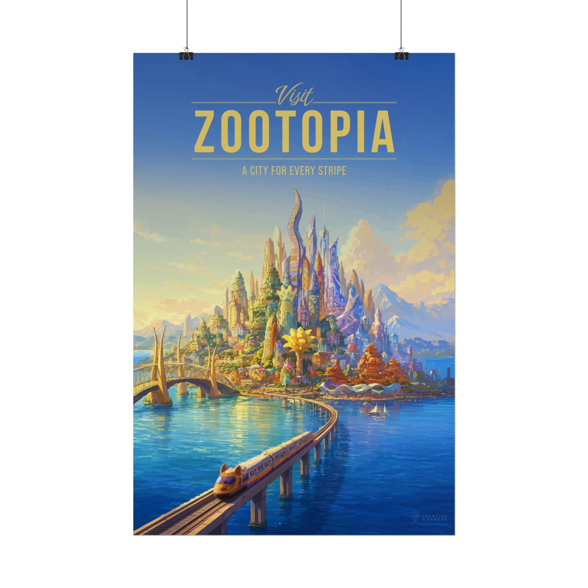 Zootopia Travel Poster