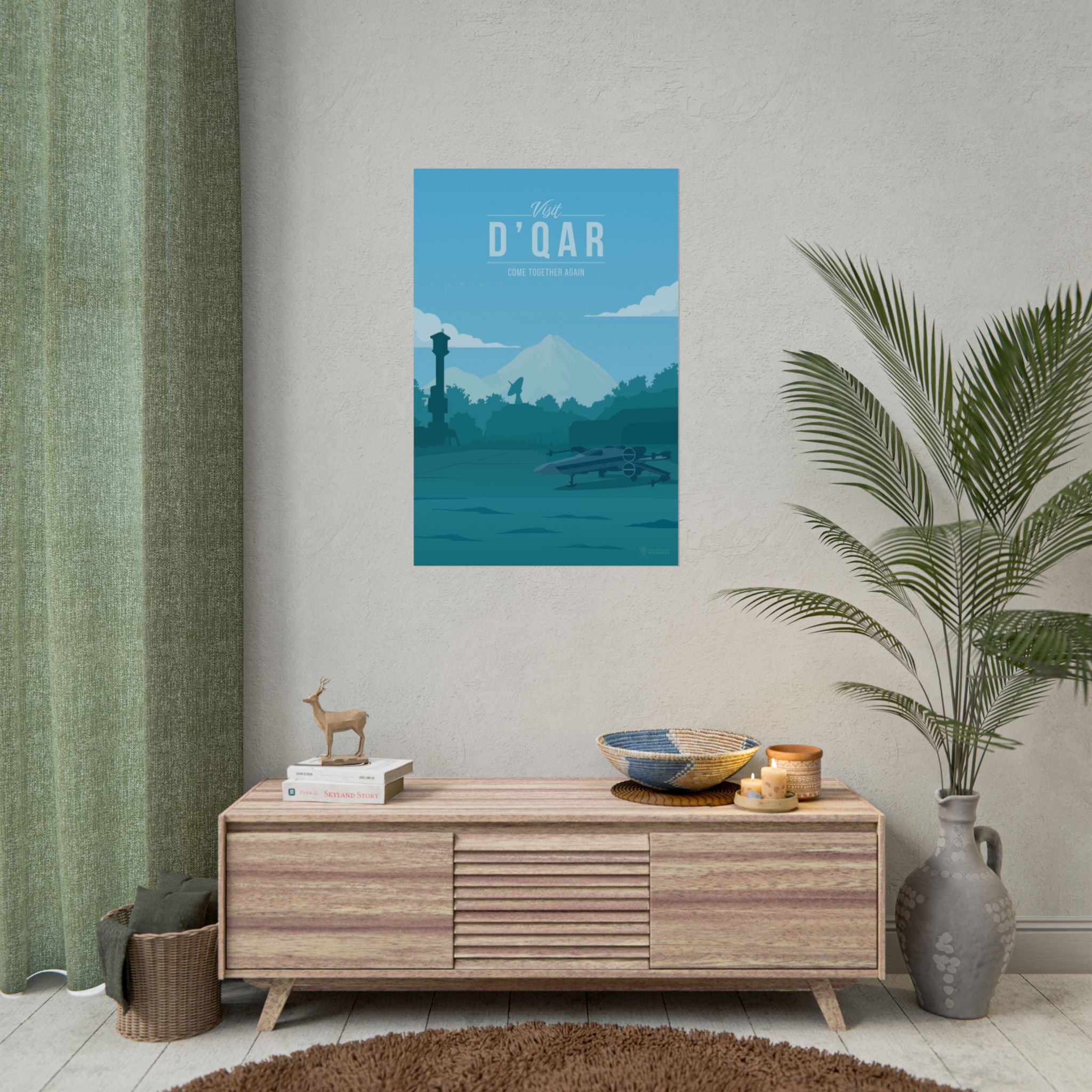 D'Qar Travel Poster