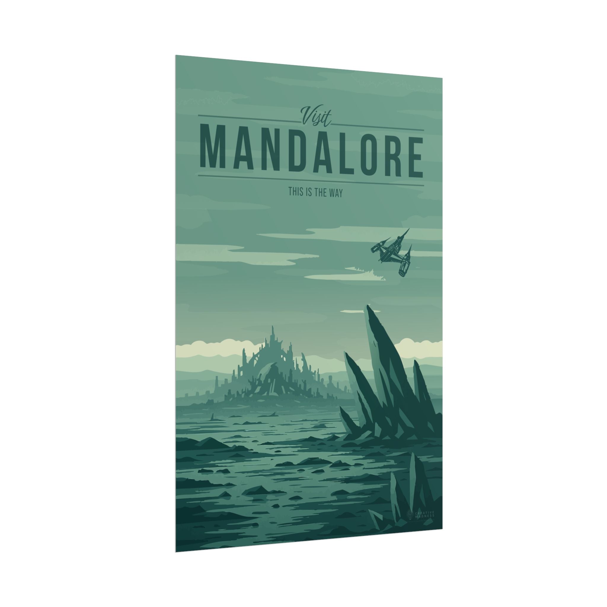 Mandalore Travel Poster