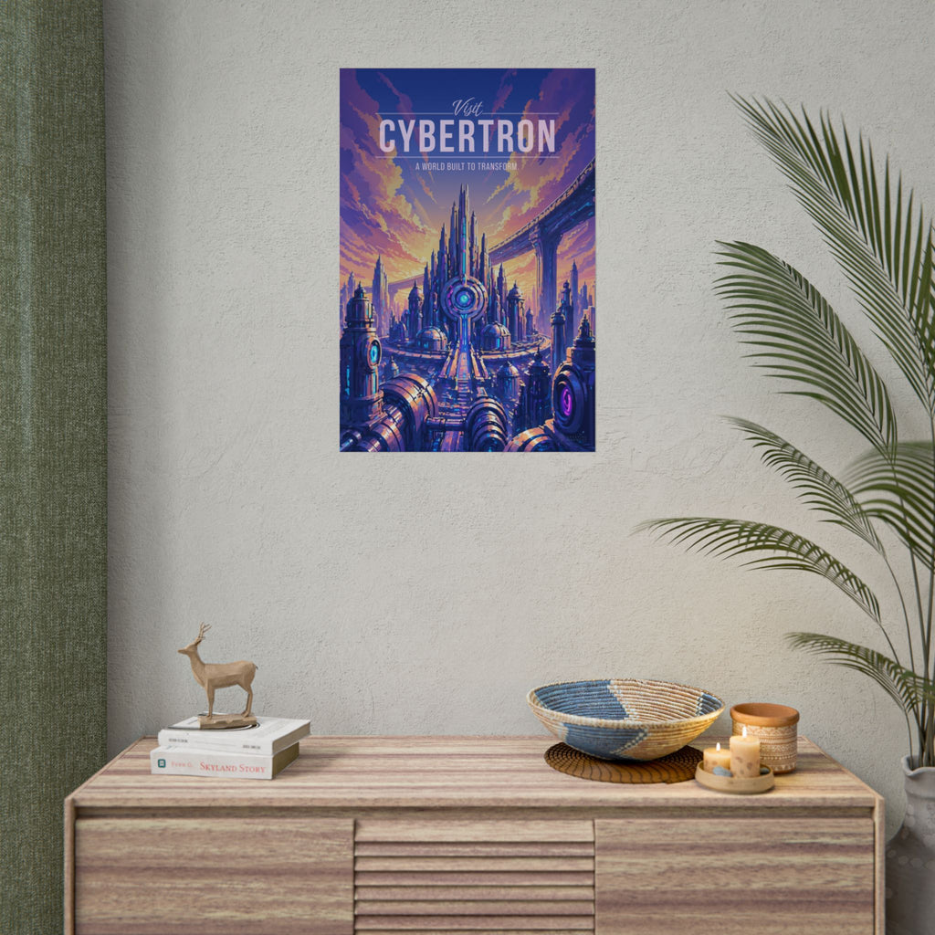 Cybertron Travel Poster