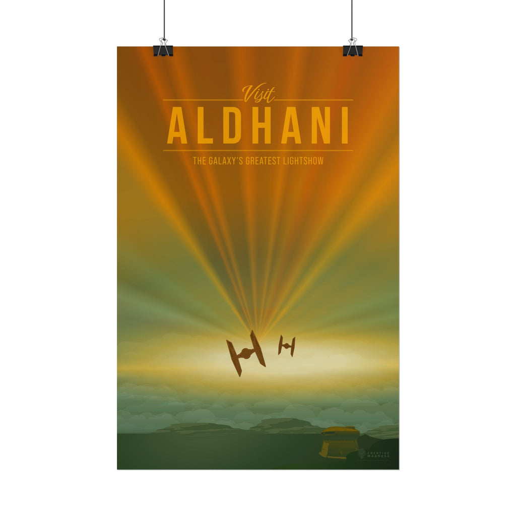 Aldhani Travel Poster