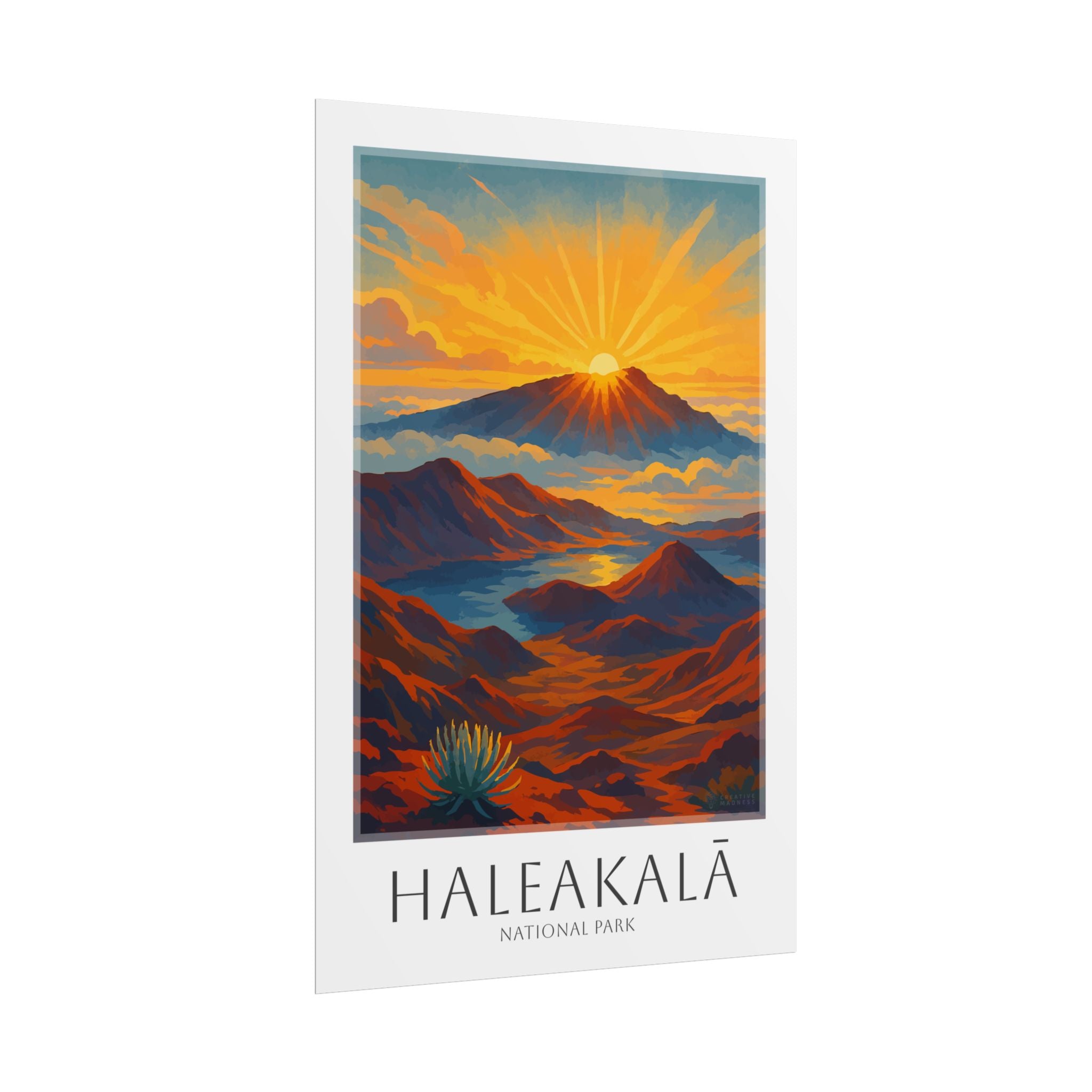 HALEAKALA  * Travel Poster * National Park Wall Art