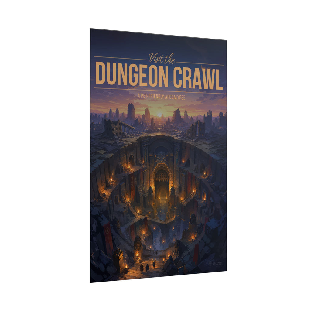 Dungeon Crawl Travel Poster