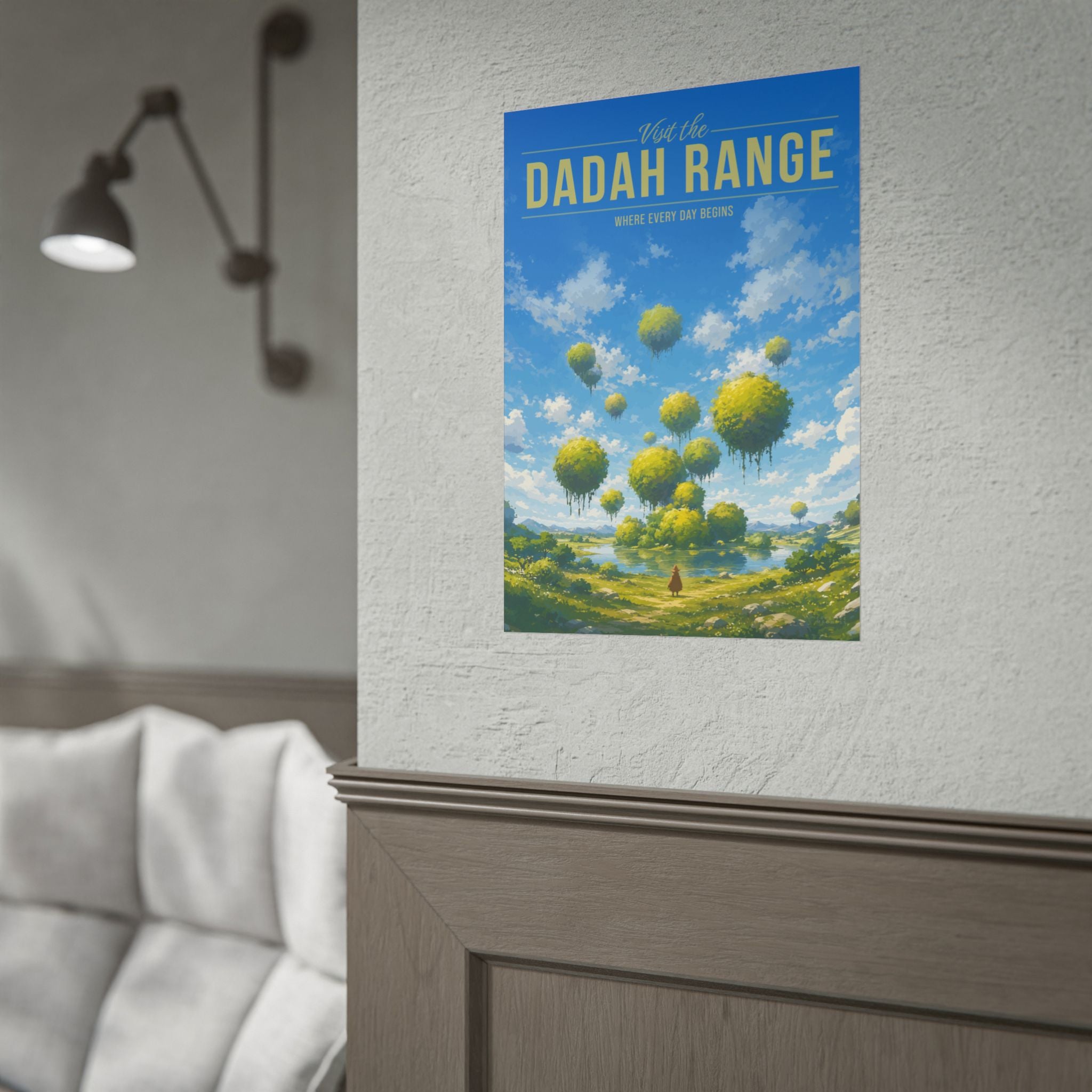 Dadah Range Travel Poster