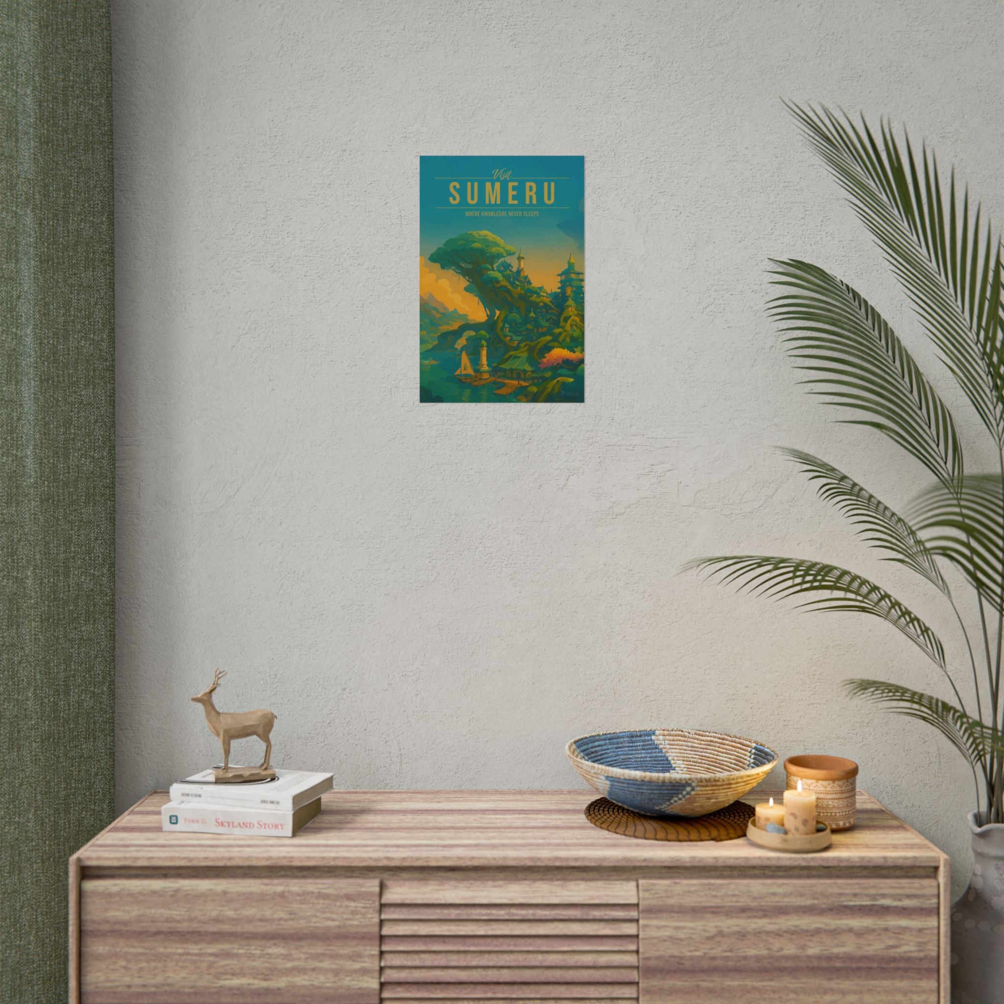 Sumeru Travel Poster