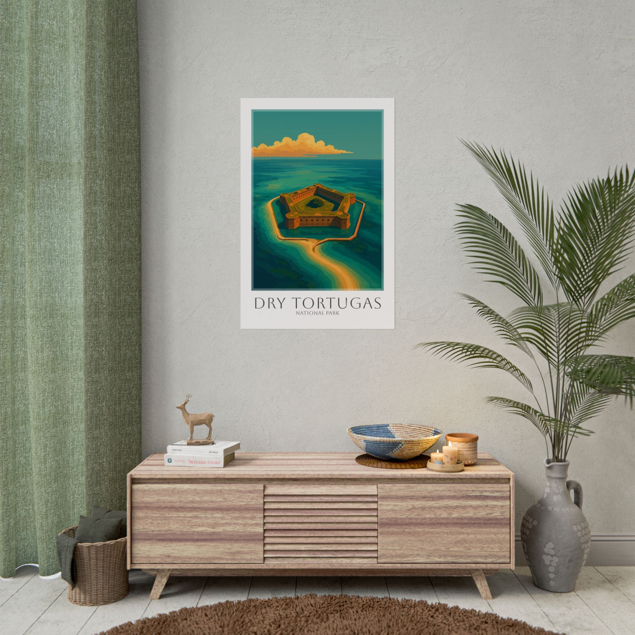 DRY TORTUGAS * Travel Poster * National Park Wall Art